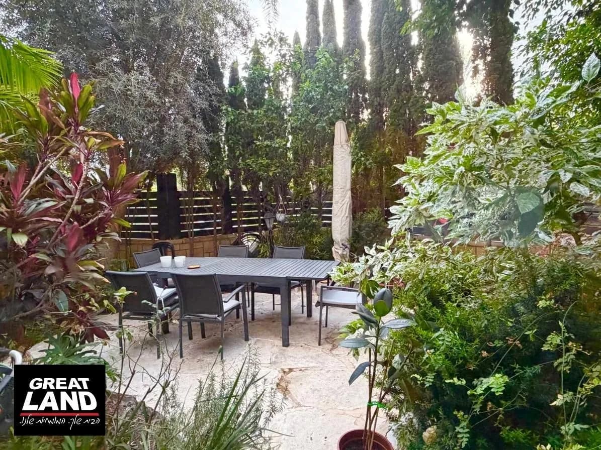 תמונה ראשית של הנכס: דירת גן 3 חדרים בתל ברוך צפון